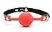Gag - Soft Silicone Ball Gag - The Beginner Gifts for BDSM Fetish Sexy Bondage Restraints(Pack of 1)by centstar (red) (red1) (FBA)