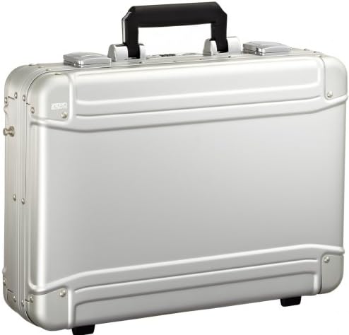 Zero Halliburton Geo Aluminum Large Laptop Case, Silver, One Size