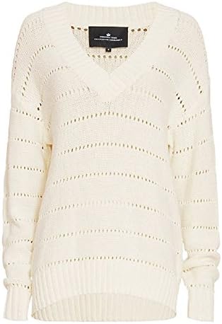 Designers Remix Women's Gabriella Ivory Oversized Sweater XS/P