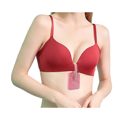 2 Pack Bra Pocket for Insulin Pump Hidden Undercover Insulin Pump Bra Pouch Holder, Easy to Carry, Keep Your Insulin Pump Hidden Away.