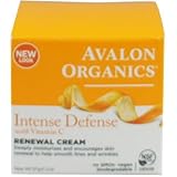 Avalon Organics Vitamin C Renewal Facial Cream 2 oz (Pack of 2)
