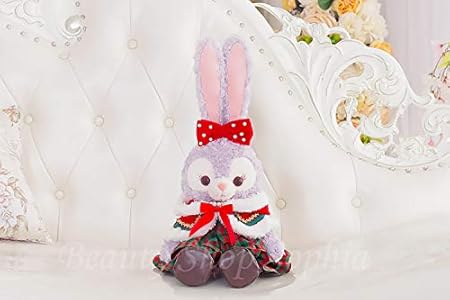 Amazon ステラルー 新クリスマスコスチューム 単品 レッド ぬいぐるみ別売 オリジナル ハンドメイド ぬいぐるみ Sサイズ用 洋服 サンタ 赤 ポンチョ オリジナルデザイン 服 ダッフィー グッズ お土産 ぬいぐるみ おもちゃ