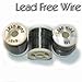 Hareline Dubbin Lead Free Round Wire ONE COLOR 0.025