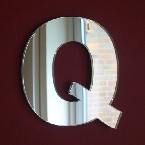 Upper Case Letter Q Mirrors - 40cm