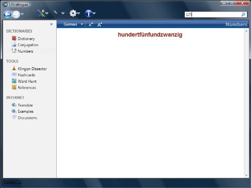 German-English Dictionary for PC [Download] - Thumbnail 3