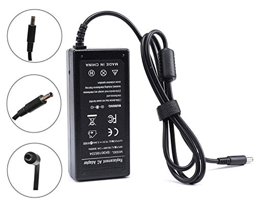 19.5V 3.34A 65W New AC Adapter Charger for Dell Inspiron 11 3000 13 7000 Series; Inspiron 14 3000 7000;Dell Latitude 13 7000 Series; Dell P20T P20T002 Power Cord