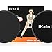 IKain Fik 2 PCS Exercise Sliders, Dual Sided Core Sliders, Gym, Home Abdominal & Total Body Workout Equipment for use on All Surfaces
