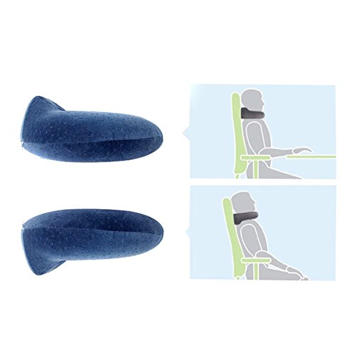 MOCREO Travel Bliss Memory Foam Neck Pillow - Premium Neck Support Pillow for Comfort Rest. Lightweight Neck Rest Pillow for Airplane