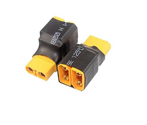 Lot(2) AMASS XT90 XT-90 Serial Series RC Battery Connector Adapter Ultra Compact