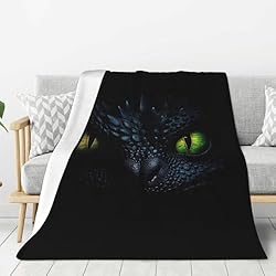 XiXiLOD Dragon Night Fury Face 02 Soft Throw
