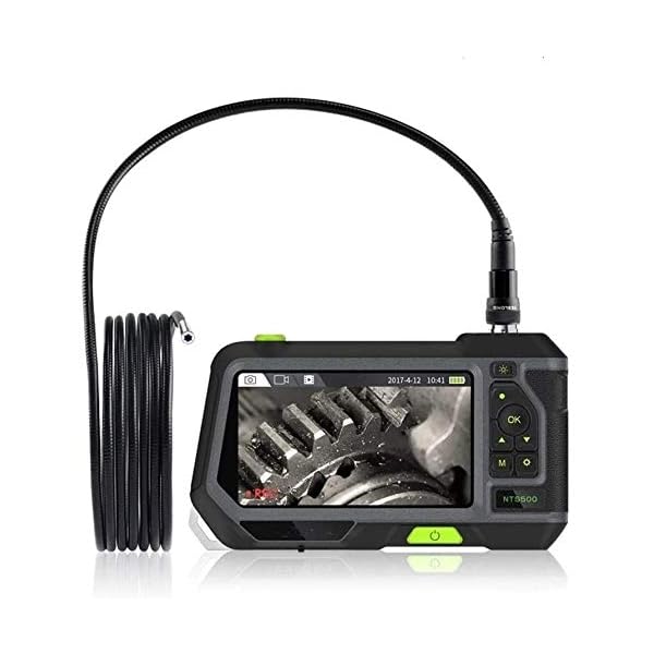 Endoskopkamera Inspektionskamera 3.9mm Industrial Endoskop-Boreskop mit 5-Zoll-HD 1080P-Display-Bildschirm 32 GB Karte 4…