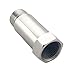 DEWHEL Defouler 2PCS Straight O2 Oxygen Sensor Fitting Bung M18 x 1.5 fits Header and Exhaust Pipes.
