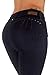 Style K540– Colombian Design, High Waist, Butt Lift, Levanta Cola, Skinny Jeans in Indigo Size 7