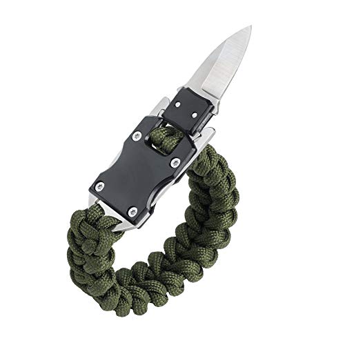 🥇 WEREWOLVES Paracord Knife Bracelet Survival Cord Bracelets The Best Is