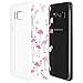 Galaxy S8 Case Clear, ivencase 5PCS Replaceable Patterned Card DIY Creative Shockproof Hard PC + Soft TPU Silicone Bumper Transparent Cover for Samsung Galaxy S8 5.8 Inch