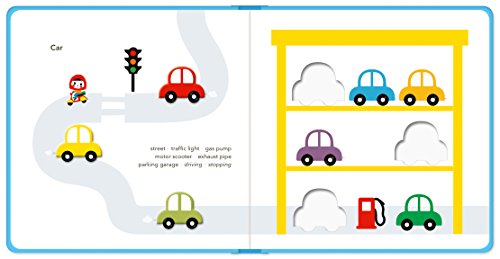 TouchThinkLearn: Vehicles: (Board Books for Baby Learners, Touch Feel Books for Children) (Touch Think Learn) - Thumbnail 5
