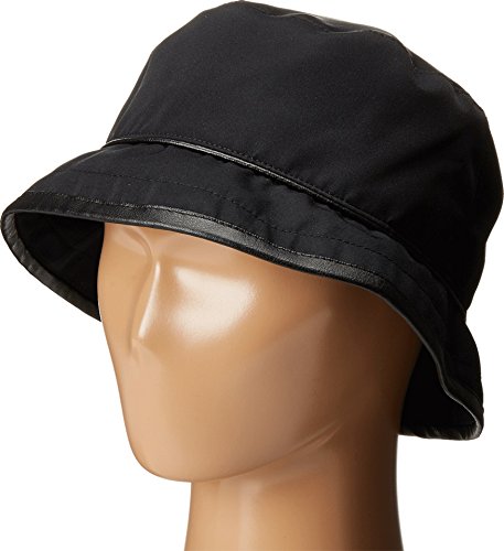 Rain Bucket Hat with Piping Trim 