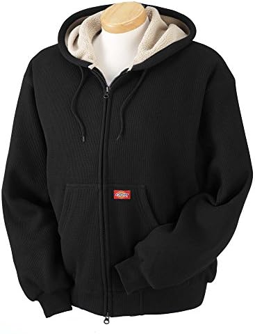 WILDIC TW385B3XL sherpa lines waffle knit hoodi