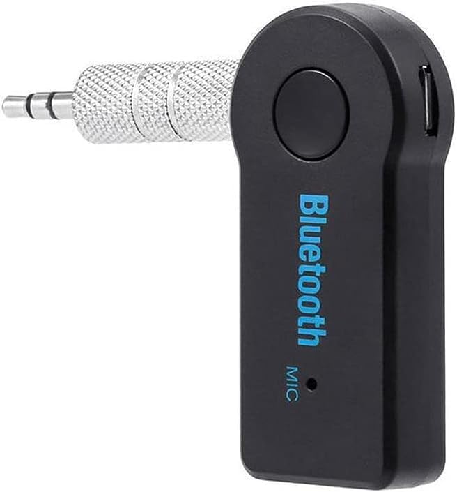 3.5mm Black Stereo Audio Receiver Wireless Bluetooth Adapter Car Audio Receiver Practical and Durable Design, Hi-Fi Receivers, Receivers and components