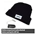 VANCIC Ultra Bright 5 LED Hands Free Unisex Lighted Beanie Cap/Hat Power Stocking - 12000MCD of Flashlight for Outdoors Sports,Hunting, Camping, Grilling, Jogging, Fishing, Handyman Working (Gray)