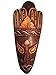 Home Builder, Hand Carved 8 Inch Wooden African Mask