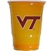 NCAA Siskiyou Sports Fan Shop Virginia Tech Hokies Plastic Game Day Cups 18 count Team Color