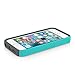 iPhone SE 5S 5 Case, Incipio iPhone SE 5S 5 Case DualPro Shockproof Hard Shell Hybrid Rugged Dual Layer Protective Outer Shell Shock and Impact Absorption Cover - Turquoise/Charcoal