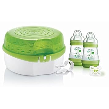 MAM esterilizador a vapor para microondas: Amazon.es: Bebé