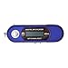 SODIAL(R) Navy blue 8GB LCD Mini MP3 WMA Player FM Radio USB Flash Drive