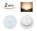 (2-Pack) Lamsky Warm White 3000k Gx53 7W AC100-240V LED Ceiling Light,Led Cabinet Lamp