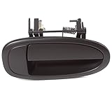 CARPARTSDEPOT 95-99 TOYOTA AVALON RIGHT PASSENGER RH SIDE BLACK REAR DOOR HANDLE 69230AC010