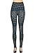 VIV Collection One Size Print Fashion Leggings, Atlantis