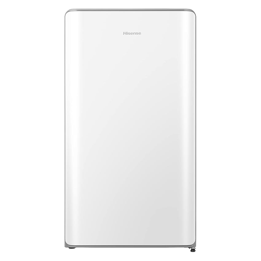 Hisense RR106D4CWF Frigorifero Monoporta con Design Curvilineo