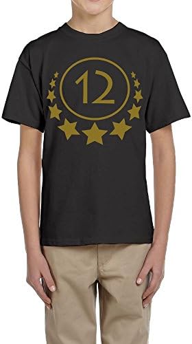 12 Constellations Cotton Fashion T-shirt Solid Neutral T-shirt Adolescents