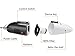 Onshowy Car Vacuum Cleaner, 12 Volt 45 W Portable Handheld Auto Vacuum Cleaner Auto Lightweight Cleaner Dustbuster Hand Vac