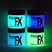 4 Color Set Glow in The Dark Paint, Luminous, Glowing 1/2oz (2oz)