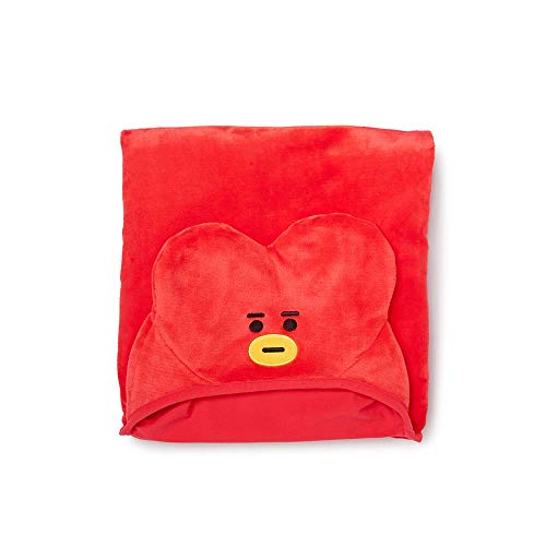 Line Friends x BTS Collaboration BT21 TATA Hoodie Knee Blanket