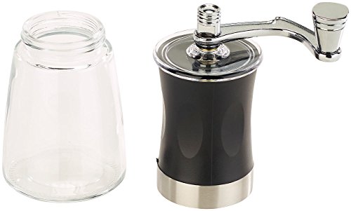 Rosenstein & Söhne Handkaffeemühle: Hand-Kaffeemühle mit Keramik-Mahlwerk, stufenlos einstellbar, 19 cm (Manuelle… – Bild 5