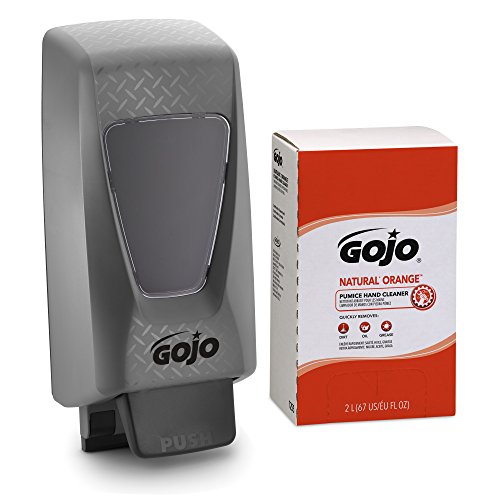 GOJO NATURAL* ORANGE Pumice Scrubber Hand Cleaner PRO TDX 2000 Starter