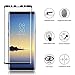 MP-MALL Screen Protector Compatible for Samsung Galaxy Note 8, Tempered Glass Full Cover Alignment Frame Easy Installation