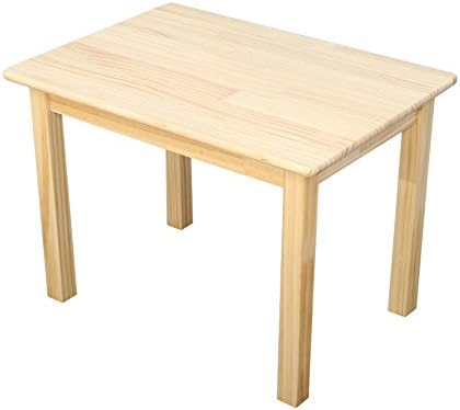 Yifeng Furniture Kindergartener and family real wood children study tables and chairs,Children's Furniture Room,Small Kids Study,study desk (Single desk W70 D50 H45cm)
