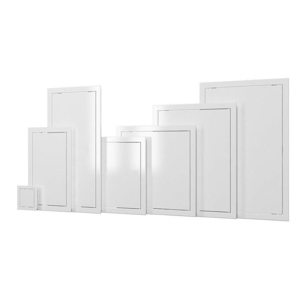 Access Panel 200x200mm (8x8inch) White ASA Plastic
