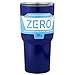 Zero Degree Stainless Steel Tumbler with Lid, Double Wall Vacuum Insulated Travel Mug for Hot and Cold Drink (30oz Blue)