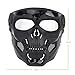 MOGOI Airsoft Skull Mask, Full Face Protective Masks for Airsoft Paintball Outdoor Cs War Game BB Gun Halloween Skeleton Masks Party Cosplay Mask Movie Props