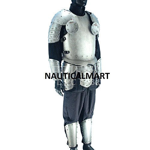 Armor Epic Warrior Armour Set Complete Package Silver Small