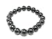 Shungite Bracelet From Russia - 10mm Round Beads, Black
