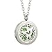 JAOYU Essential Oil Diffuser Necklace for Women Men Aromatherapy Pendant Stainless Steel Floating Charm Locket - Animal Jewelry Teen Girls Gifts