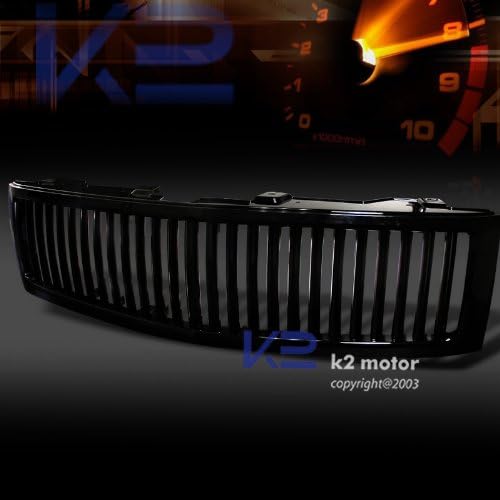 2007 08 2009 Chevy Silverado Vertical Grill Grille Blk Kit