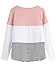 Romwe Women's Casual T-Shirt Long Sleeve Loose Top Cotton Tee