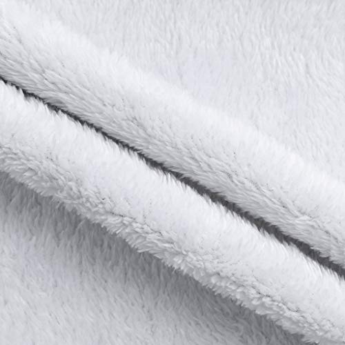 Women Casual Long Sleeve Solid Plush Thickening Outdoor Hoodie Waterproof Windproof Overcoat Lady Coat Outwear Jacket Overcoat Tops (S-5XL) - Thumbnail 5